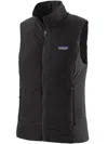 Patagonia Quilted Zip-front Vest In Black