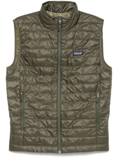 Patagonia Nano Puff Gilet In Green