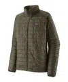 Patagonia Nano Puff Down Jacket In Green