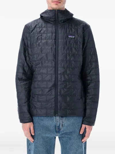 Patagonia 'nano Puff Hoody' Down Jacket In Blue