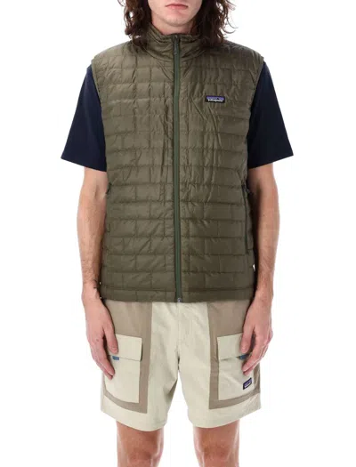 Patagonia Nano Puff Vest In Basin Green