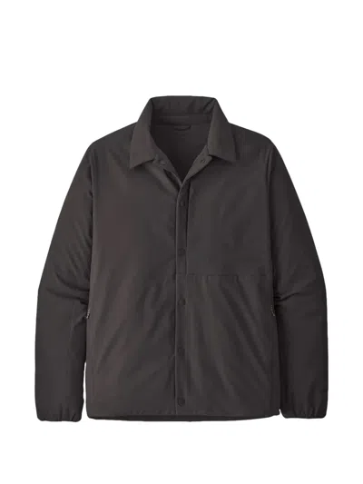 Patagonia Nano-air Press-stud Shirt Jacket In Brown