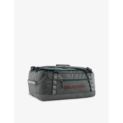 Patagonia Noble Grey Black Hole Woven Duffel Bag 40l