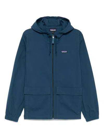 Patagonia Nomader Hooded Jacket In Blue