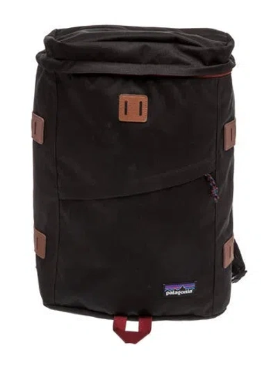 Pre-owned Patagonia Nylon Backpack In Black