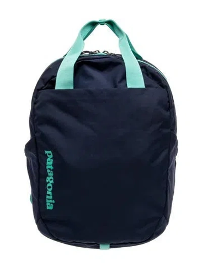 Pre-owned Patagonia Nylon Backpack In Blue
