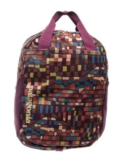 Pre-owned Patagonia Nylon Backpack In Purple