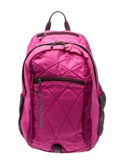 Pre-owned Patagonia Nylon Backpack In Purple