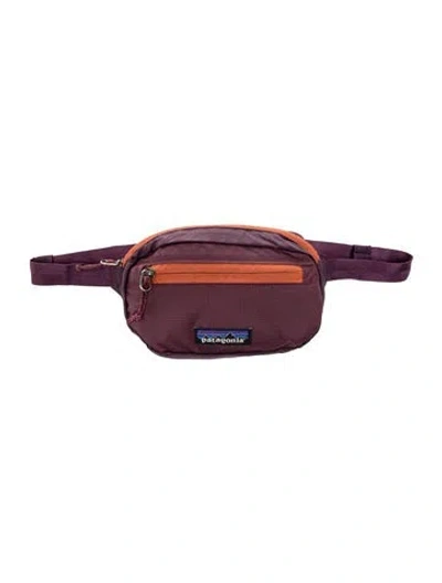Pre-owned Patagonia Nylon Belt Bag In Purple