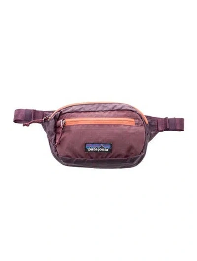 Pre-owned Patagonia Nylon Belt Bag In Purple