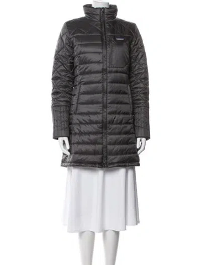 Pre-owned Patagonia Nylon Coat In Gray