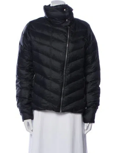 Pre-owned Patagonia Nylon Down Jacket In Black