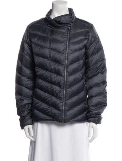 Pre-owned Patagonia Nylon Down Jacket In Blue