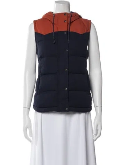 Pre-owned Patagonia Nylon Down Jacket In Blue