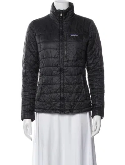 Pre-owned Patagonia Nylon Down Jacket In Blue