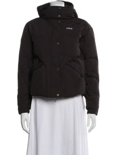 Pre-owned Patagonia Nylon Down Jacket In Brown