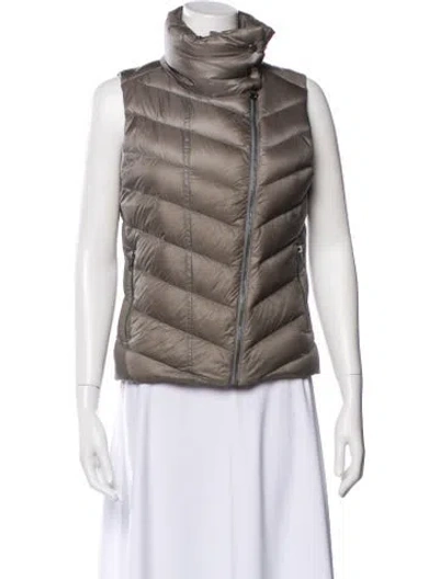 Pre-owned Patagonia Nylon Down Jacket In Gray