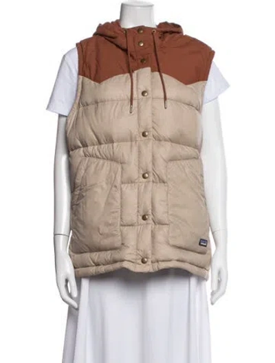 Pre-owned Patagonia Nylon Down Jacket In Neutral