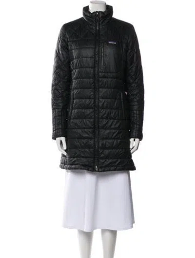 Pre-owned Patagonia Nylon Parka In Black