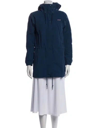 Pre-owned Patagonia Nylon Parka In Blue