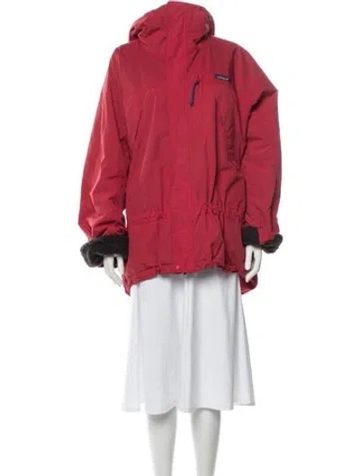 Pre-owned Patagonia Nylon Parka In Red