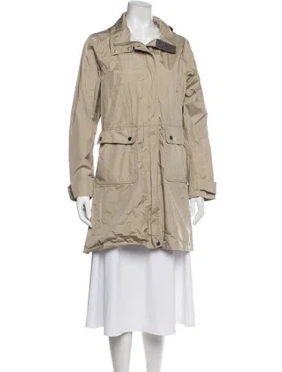 Pre-owned Patagonia Nylon Performance Coat In Neutral