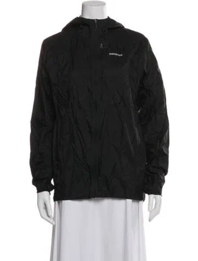 Pre-owned Patagonia Nylon Performance Jacket In Black