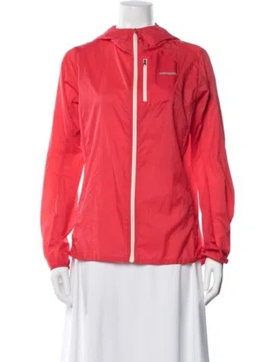Pre-owned Patagonia Nylon Performance Jacket In Pink