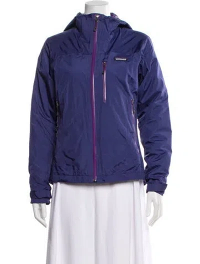 Pre-owned Patagonia Nylon Performance Jacket In Purple
