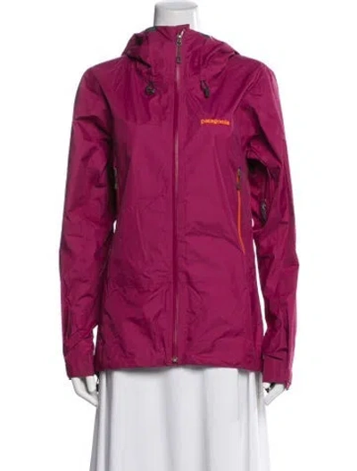 Pre-owned Patagonia Nylon Performance Jacket In Purple