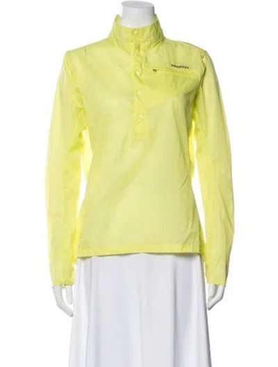 Pre-owned Patagonia Nylon Performance Jacket In Yellow