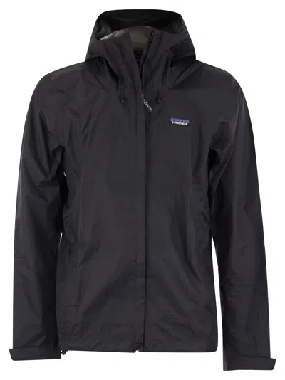 Patagonia Nylon Rainproof Jacket In Black