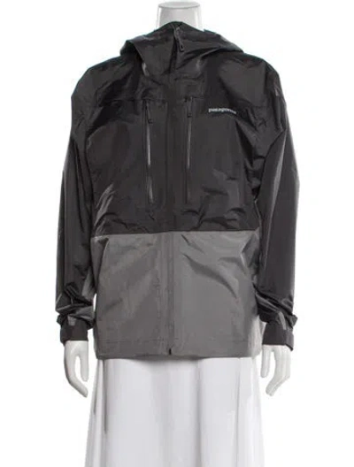 Pre-owned Patagonia Nylon Utility Jacket In Gray