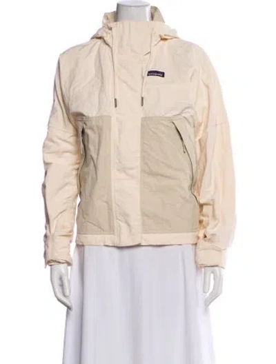 Pre-owned Patagonia Nylon Utility Jacket In Neutral