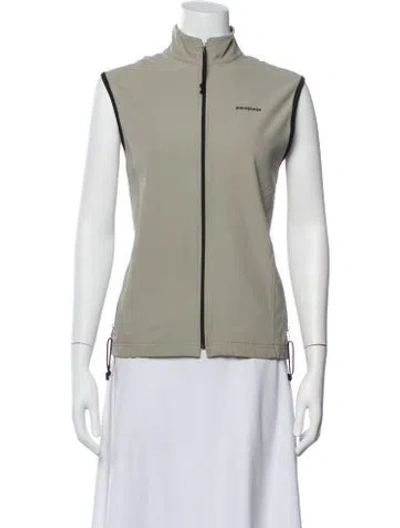 Pre-owned Patagonia Nylon Vest In Neutral