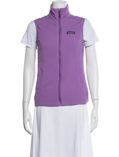 Pre-owned Patagonia Nylon Vest In Purple