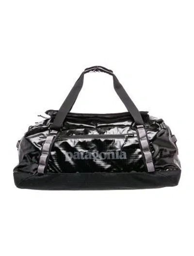 Pre-owned Patagonia Nylon Weekender Bag In Black