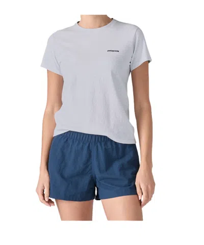 Patagonia Open-necked Black Shirt In White
