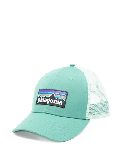 Patagonia Organic-cotton Mesh-back Trucker Hat In Green