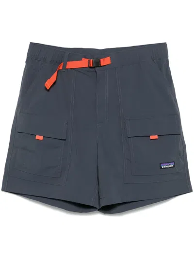 Patagonia Everyday Outdoor Elastic Waistband Shorts In Smolder Blue