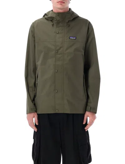 Patagonia Outdoor Everyday Rain Jacket In Metallic