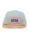 Patagonia P-6 Label Maclure Two-tone Cap In Burgundy