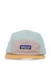 Patagonia P-6 Label Maclure Two-tone Cap In Burgundy
