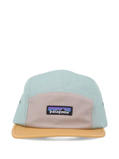 Patagonia P-6 Label Maclure Two-tone Cap In Burgundy