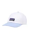 Patagonia P-6 Label Trad Cap In Birch White