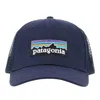 Patagonia P-6 Logo Lopro Trucker Hat In Blue