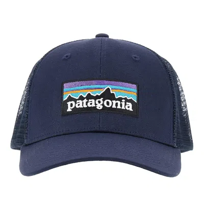 Patagonia P-6 Logo Lopro Trucker Hat In Blue