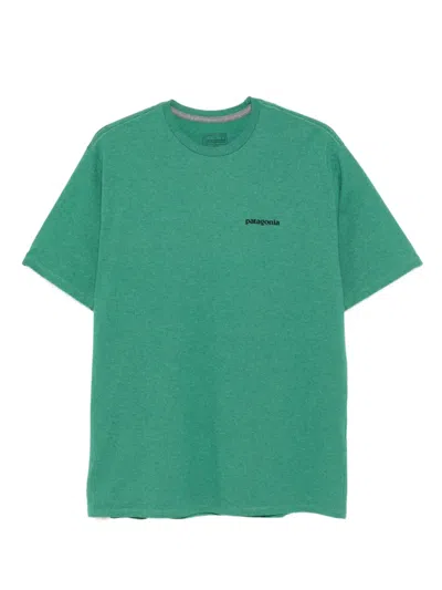 PATAGONIA P-6 LOGO MOUNTAIN-GRAPHIC T-SHIRT