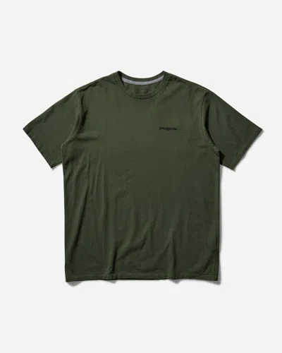 Patagonia P-6 Logo Responsibili T-shirt Torrey Pine In Green