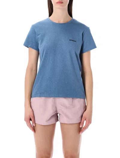 Patagonia P-6 Logo Responsibili-tee® In Blue